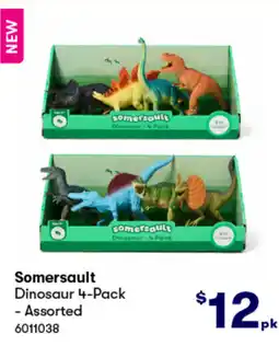 BIG W Dinosaur 4-pack - assorted offer