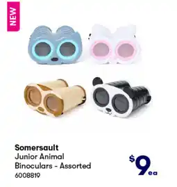 BIG W Junior animal binoculars - assorted offer