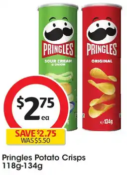 Coles Pringles Potato Crisps offer