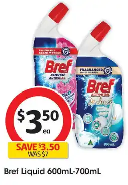 Coles Bref Liquid offer