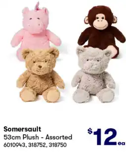 BIG W 53cm plush - assorted offer
