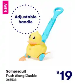 BIG W Somersault push along duckie offer