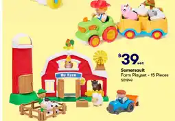 BIG W Farm playset - 15 pieces offer