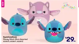 BIG W Disney stitch 35cm assorted offer