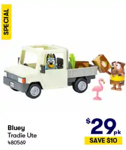 BIG W Bluey tradie ute offer