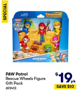 BIG W Paw patrol rescue wheels figure offer