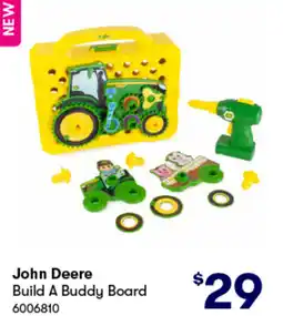 BIG W John deere build a buddy board offer