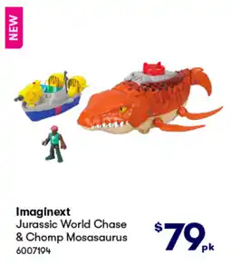 BIG W Imaginext jurassic world chase & chomp mosasaurus offer