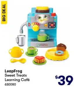 BIG W Leapfrog sweet treats learning café offer