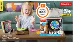 BIG W Fisher-price rockin' record player offer