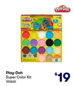 BIG W Play-doh super color kit offer