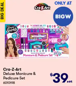 BIG W Deluxe Manicure & Pedicure Set offer