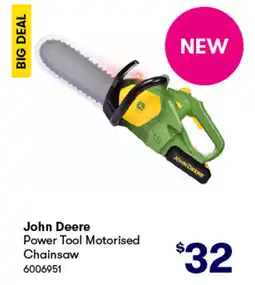 BIG W Power tool motorised chainsaw offer
