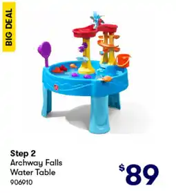 BIG W Step 2 Archway Falls Water Table offer