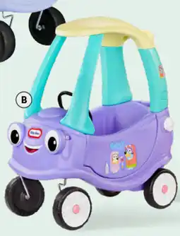 BIG W Little tikes bluey - grannies car coupe offer