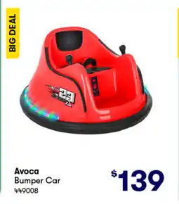 BIG W Avoca bumper car 449008 offer