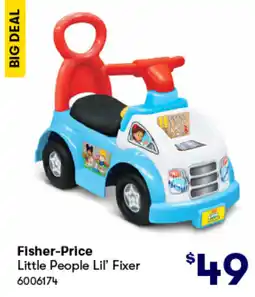 BIG W Fisher-price little people lil' fixer offer