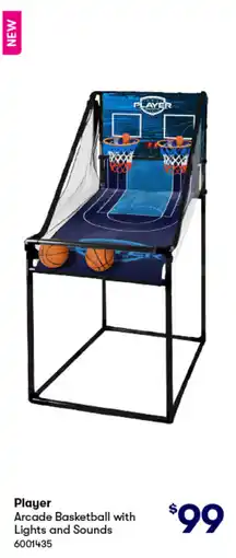 BIG W Arcade basketball with lights and sounds offer