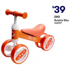 BIG W Evo bobble bike 449707 offer