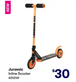 BIG W Jurassic Inline Scooter offer