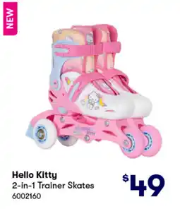 BIG W Hello Kitty 2-in-1 Trainer Skates offer