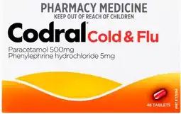 Discount Drug Stores Codral Cold & Flu 48 Tablets offer