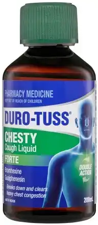 Discount Drug Stores Duro-Tuss Chesty Cough Liquid Forte 200mL offer