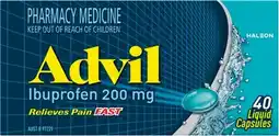 Discount Drug Stores Advil 40 Liquid Capsules offer