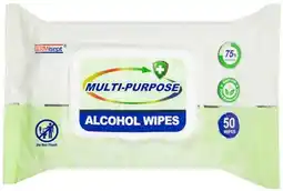 Discount Drug Stores Germisept Multi-Purpose Alcohol Wipes 50 Pack offer
