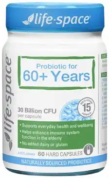 Discount Drug Stores Life-Space Probiotic For 60+ Years 60 Capsules offer