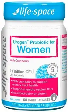 Discount Drug Stores Life-Space Urogen Probiotic For Women 60 Capsules offer