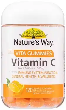 Discount Drug Stores Nature’s Way Adult Vita Gummies Vitamin C Orange Flavour 120 Pastilles offer
