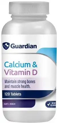 Discount Drug Stores Guardian Calcium & Vitamin D 120 Tablets offer