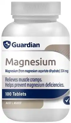 Discount Drug Stores Guardian Magnesium 100 Tablets offer