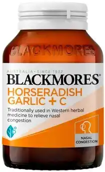 Discount Drug Stores Blackmores Horseradish, Garlic + C 90 Tablets offer