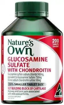 Discount Drug Stores Nature’s Own Glucosamine Sulfate with Chondroitin 200 Tablets offer