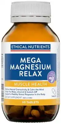 Discount Drug Stores Ethical Nutrients Mega Magnesium Relax 60 Tablets offer