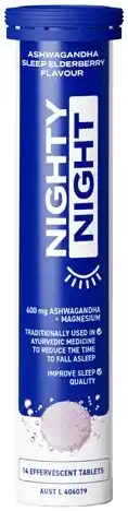 Discount Drug Stores Nighty Night Sleep Elderberry Flavour 14 Effervescent Tablets offer