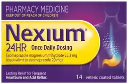 Discount Drug Stores Nexium 24HR Heartburn and Acid Reflux Relief 14 Tablets offer