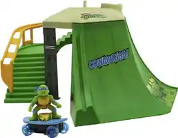 Toymate Teenage Mutant Ninja Turtles Switch Kick Mini Madness Skate Park offer