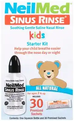 Discount Drug Stores NeilMed Sinus Rinse Paediatric Starter Kit 30 Sachets offer