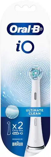 Discount Drug Stores Oral-B iO Ultimate Clean Replacement Electric Toothbrush Heads 2 Pack offer