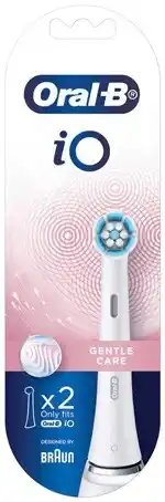 Discount Drug Stores Oral-B iO Gentle Care Replacement Brush Heads White 2 Pack offer