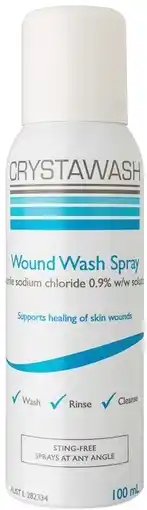 Discount Drug Stores Crystawash Wound Wash Spray 100mL offer