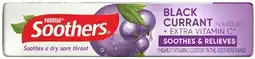 Discount Drug Stores Soothers Blackcurrant Sore Throat Lozenges + Vitamin C 10 Pack offer