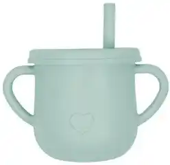 Discount Drug Stores Guardian Silicone Straw Cup - Seafoam offer