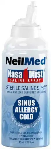 Discount Drug Stores NeilMed NasaMist Sterile Saline Spray 75mL offer