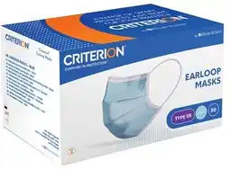 Henry Schein 4 + 2 FREE on Henry Schein Criterion Earloop Mask Box 50 offer