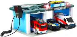 Toymate Dickies Rescue Center Light and Sound Police Fire Ambulance offer