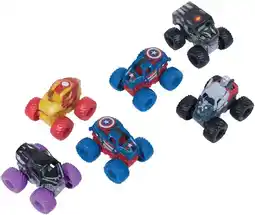 Toymate Monster Jam Marvel Mini Monster Truck 3-Pack offer